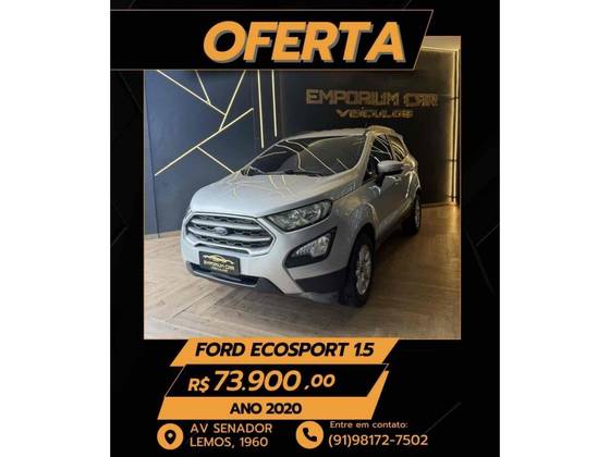 FORD ECOSPORT 1.5 TI-VCT FLEX SE MANUAL FORD ECOSPORT 1.5 TI-VCT FLEX SE MANUAL